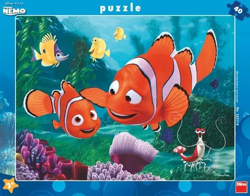 Puzzle Nemo v bezpečí 40 dílků deskové