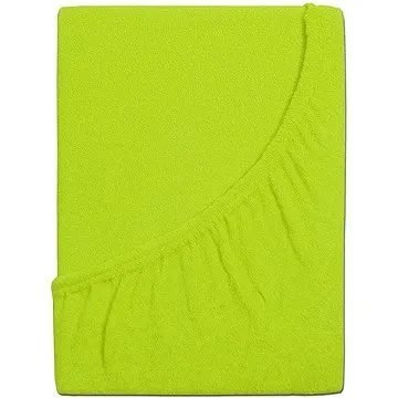 B.E.S. - Petrovice, s.r.o. Prostěradlo Froté PERFECT - Svítivá zelená 200 × 200 (2-001-0714)