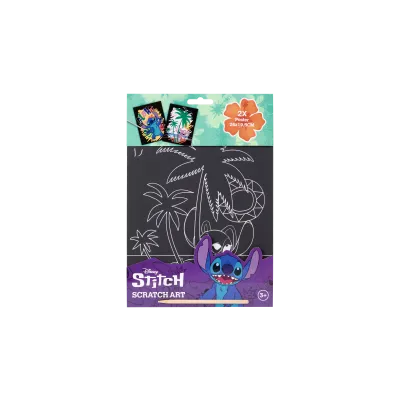 Vyškrabávací obrázky Stitch 2ks