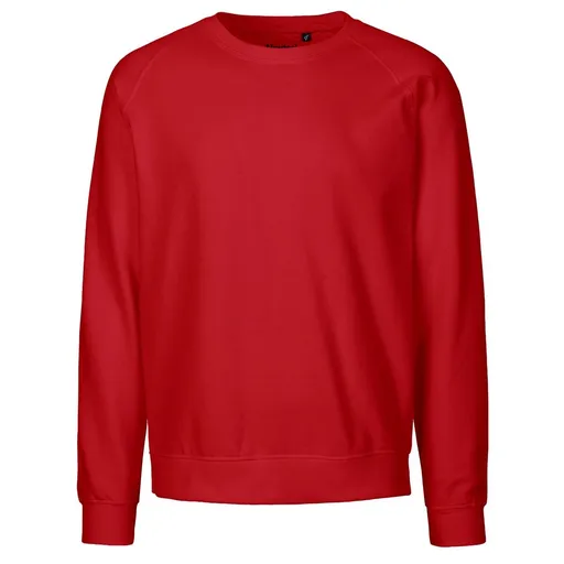 Neutral Mikina z organické Fairtrade bavlny - Červená | XL