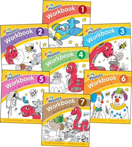 Jolly Phonics Workbooks 1-7 - Sara Wernham, Sue Lloyd