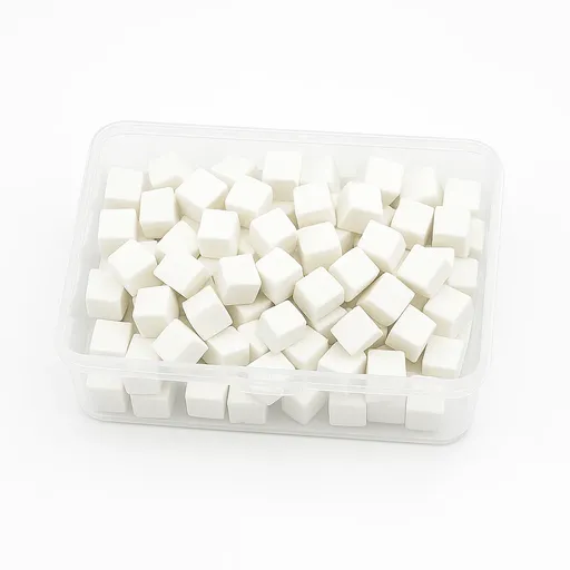 Houbičky mini na ombré bílé 100 ks