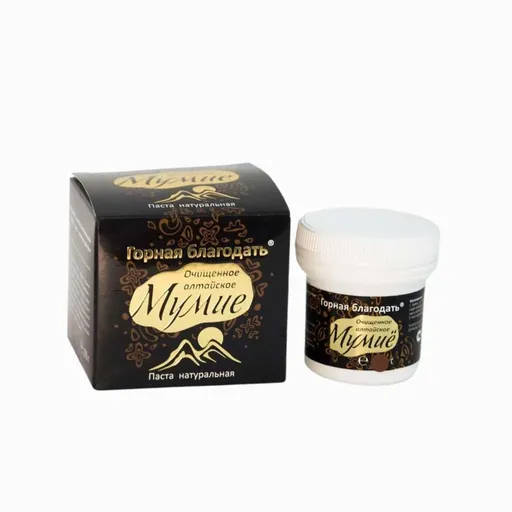 Meandra Mumio - očištěné altajské v přirozené "tekuté formě" Hmotnost: 30 g