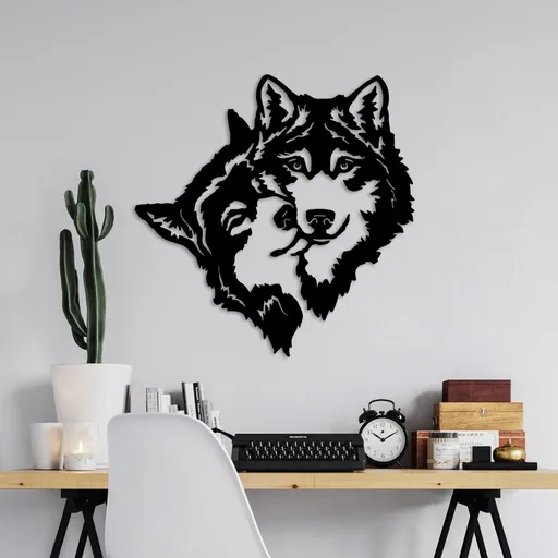 Dekorativní kovový doplněk na zeď its Love