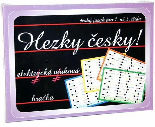 Hezky česky! - společenská hra na baterie v krabici