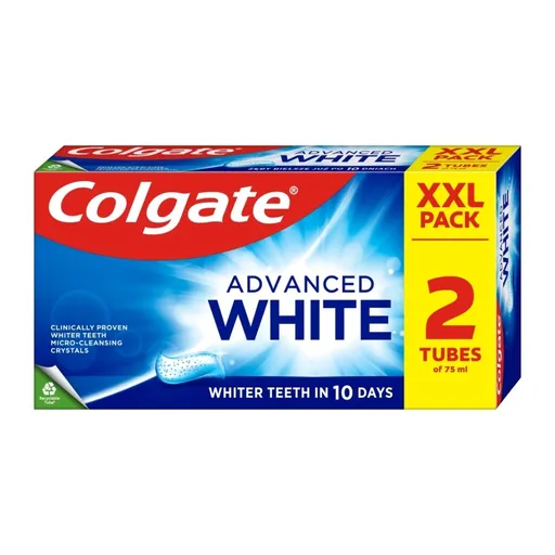 Colgate Advanced White Original zubní pasta 2x75 ml duopack