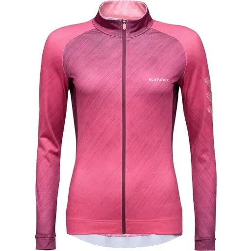 Klimatex RUTH Dámský hřejivý cyklodres, růžová, velikost
