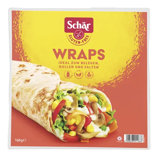 SCHÄR Wraps tortilla bez lepku 160 g