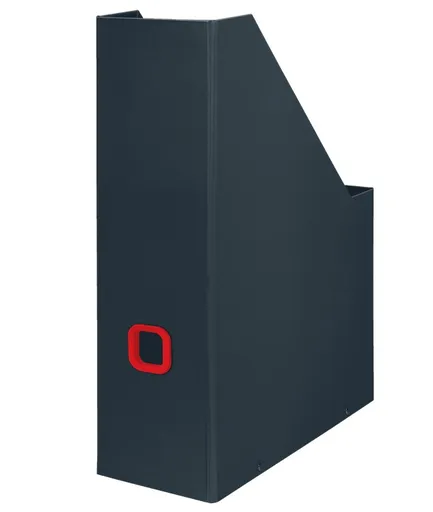 LEITZ Stojan na časopisy Click&Store COSY, sametově šedá