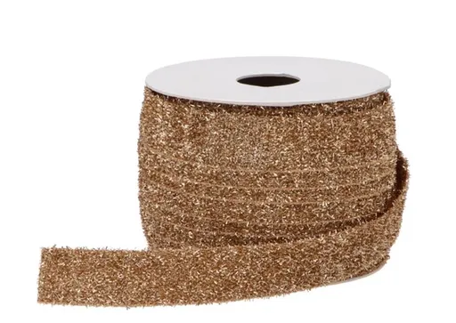 Zlatá látková stuha Vivant Crushta Ribbon - 20mm x 15m daan kromhout