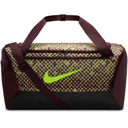Nike BRASILIA S DUFFLE Sportovní taška, vínová, velikost