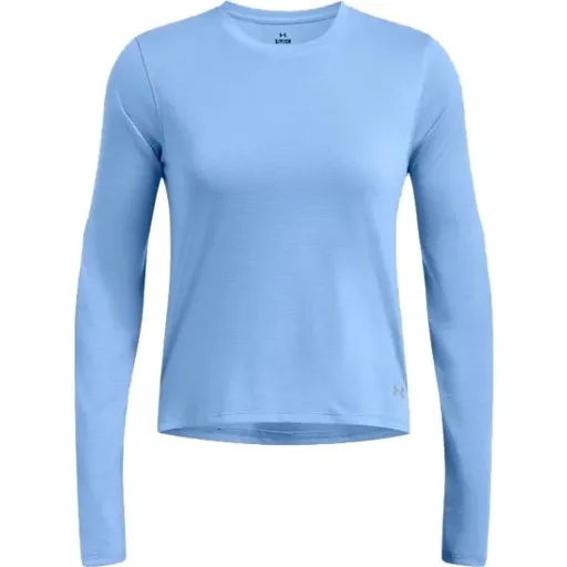 Under Armour LAUNCH LONGSLEEVE Dámské triko, světle modrá, velikost
