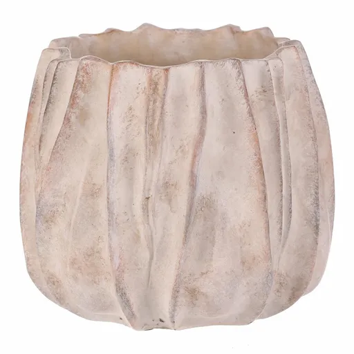 Betonový obal na květináč M1, béžová, 22 x 22 x 18 cm, 22 cm
