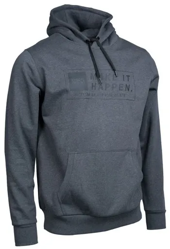 Nash mikina make it happen coordinates hoody grey marl - m