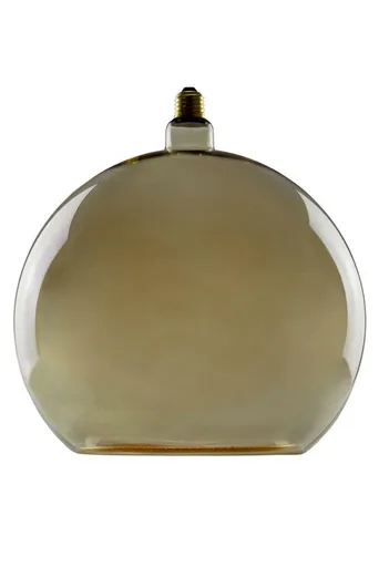 Light Impressions Deko-Light LED designová žárovka Moon 300, DIM, E27, 8,0W, 1900K, kouřová 180737