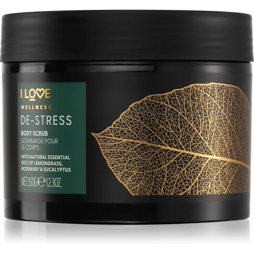 I Love Wellness De-Stress tělový peeling se solí 350 g