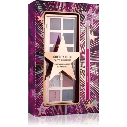 Makeup Revolution Makeup set Cherry Icon dárková sada na oči