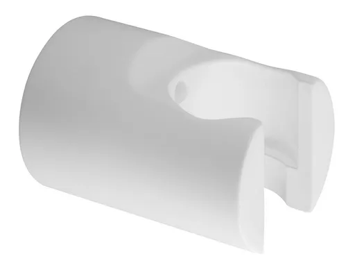 SAPHO Držák sprchy kulatý, pevný, bílá mat SD714