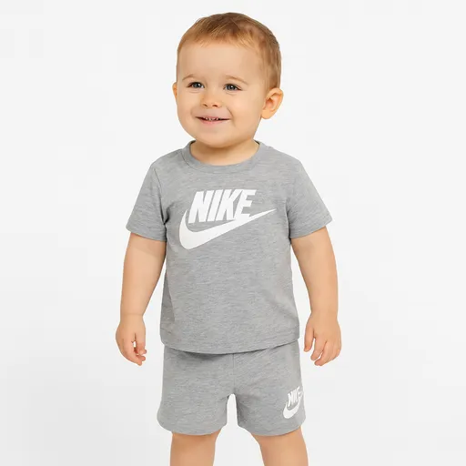 Nike kids club tee and short set 12m