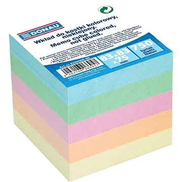 DONAU 83 x 83 mm nelepené, pastelové (8309000-99)