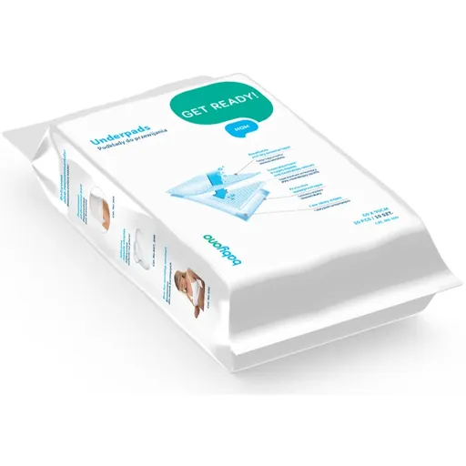 BabyOno Get Ready Mom jednorázové přebalovací podložky 60 x 90 cm 10 ks