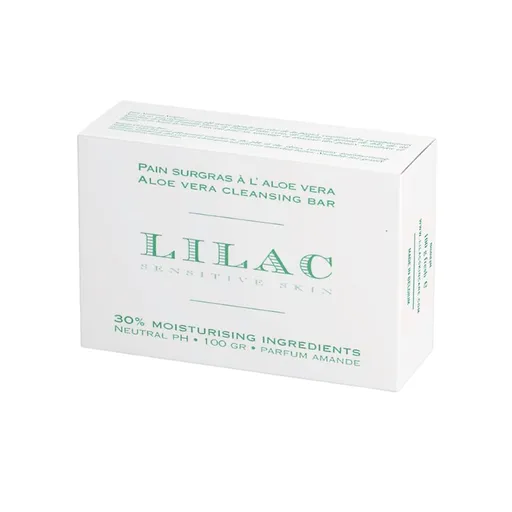 LILAC Hydratační mycí kostka s Aloe Vera 100 g