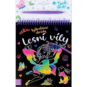 Lesní víly vyškrabávací obrázky (8595676800242)