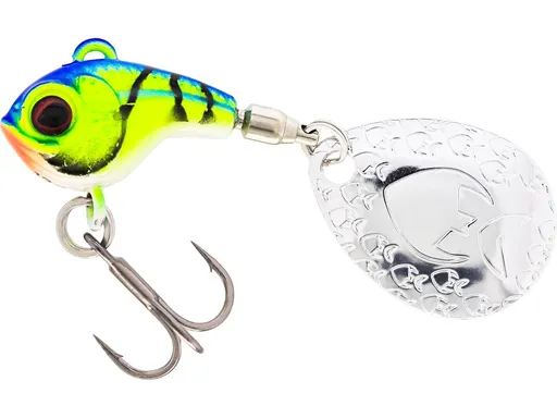 Westin nástraha dropbite tungsten spin tail jig chartreuse blue craw - 1,8 cm 9 g