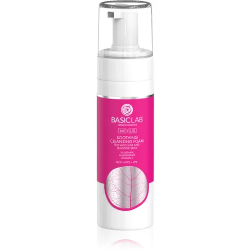 BasicLab Dermocosmetics Micellis jemná čisticí pěna pro citlivou a zarudlou pleť 150 ml