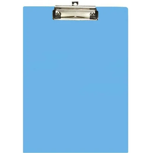 Desky s klipem A4 světle modré