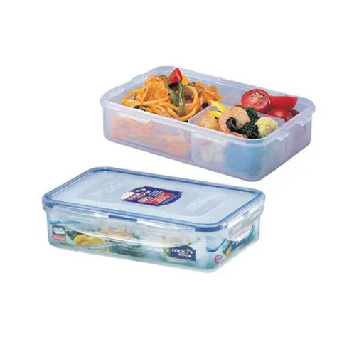 LOCKNLOCK Dóza na potraviny LOCK 3 přihrádky 800ml