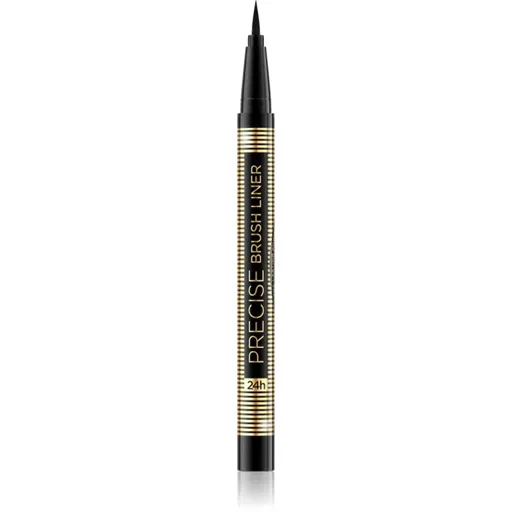 Eveline Cosmetics Precise Brush Liner oční linky v peru odstín Black 6 ml
