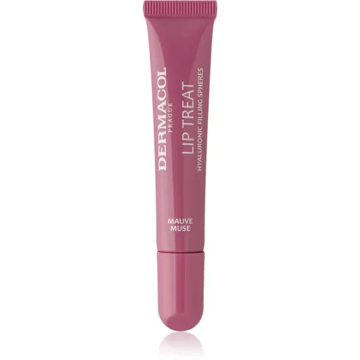 Dermacol Lip Treat hydratační lesk na rty odstín 6 Mauve Muse (Red & Blue Berries) 10 ml