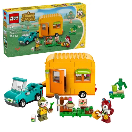 LEGO® Animal Crossing™ 77054 Leif, karavan a zahradnictví