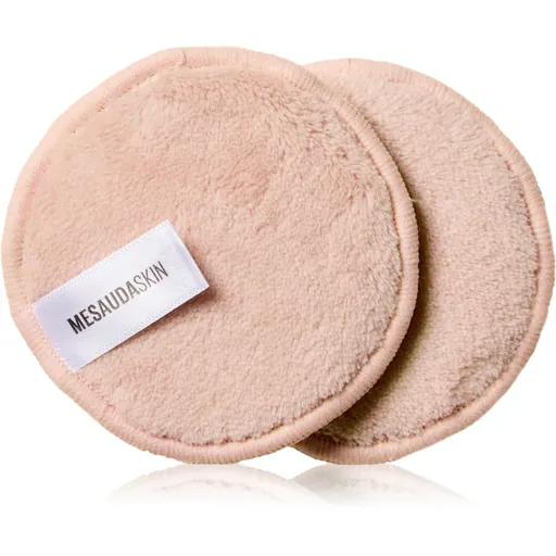 Mesauda Milano Make-up Remover Pads pratelné odličovací tampony z mikrovlákna 2 ks
