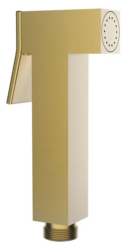 SAPHO Bidetová sprška hranatá, zlato mat BS129GB