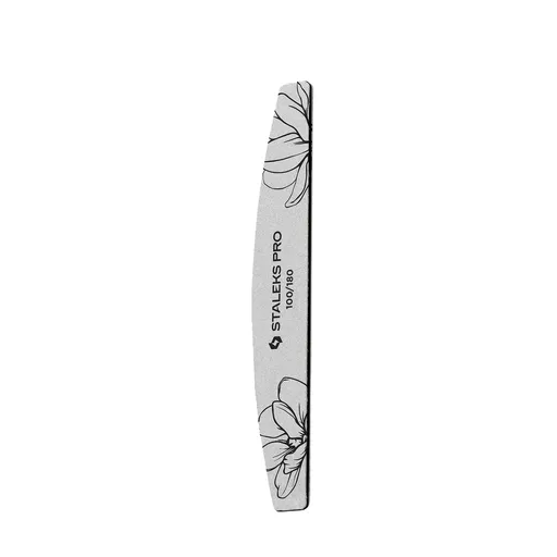 STALEKS Minerální pilník na nehty Expert 40 100/180 (Crescent Mineral Nail File) 25 ks