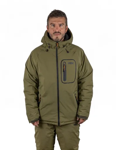 Mikbaits rybářská bunda Thermo exclusive zelená,Mikbaits rybářská bunda Thermo exclusive zelená