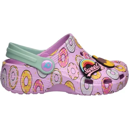 AQUOS FOLIGNO Dětské nazouváky, fialová, velikost