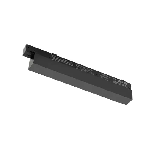 BIG WHITE (SLV) 48V SYSTÉM Intrack LED driver, 48 VDC, 200 W, On/Off, svorka pro připojovací kabel 220-240 VAC, kabelová šachta, černý 1007874