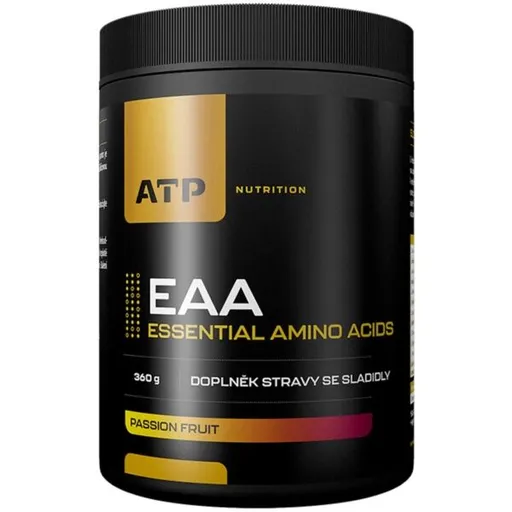 ATP NUTRITION EAA 360 G PASSION FRUIT Komplexní aminokyseliny, černá, velikost
