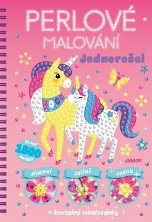 Jednorožci - Perlové malování (poškozená)