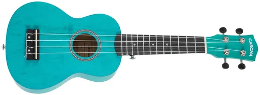 Cascha HH 3962 Soprano Ukulele Set Blue