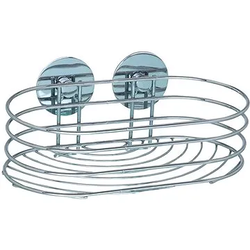 WENKO BEZ VRTÁNÍ TurboLoc - nástěnná polička, chrom (z18775100)