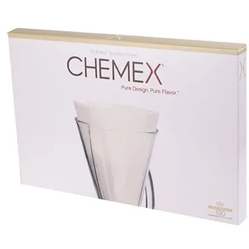 Chemex papírové filtry pro 1-3 šálky, bílé, 100ks