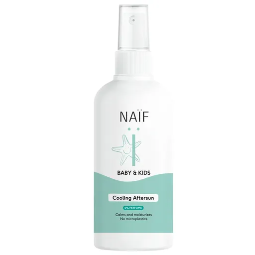NAÏF Dětský sprej po opalování bez parfemace Baby & Kids (Cooling Aftersun 0% Parfume) 175 ml