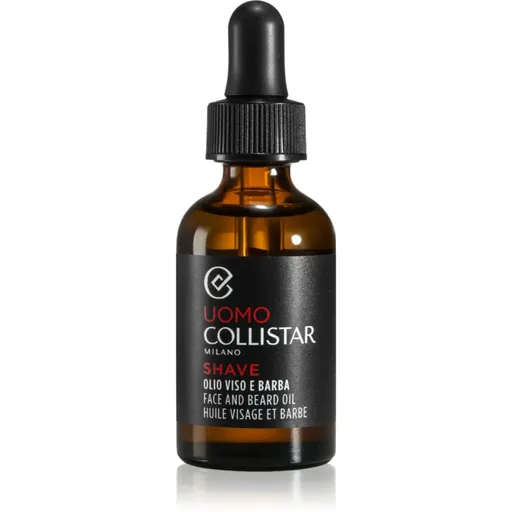 Collistar Uomo Face and Beard Oil vyživující olej na obličej a vousy 30 ml