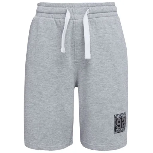 Lewro MERARI Chlapecké úpletové šortky, šedá, velikost 140-146