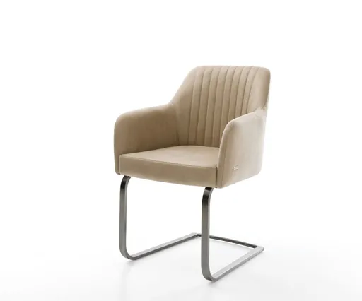 Konzolová židle Greg-Flex mikrovlákno béžová vintage Konzolová