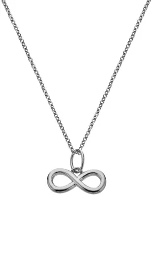 Hot Diamonds Stříbrný náhrdelník Nekonečno Silver Whisper SWP007